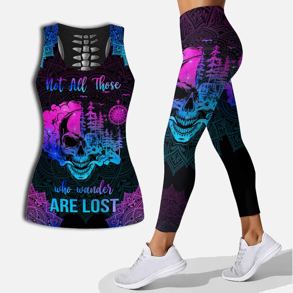 Into The Forest I Go – Hiking Hollow Tanktop und Leggings