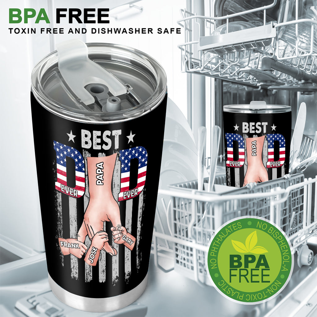 Bester Papa aller Zeiten – Personalisierter Vater-Trinkbecher