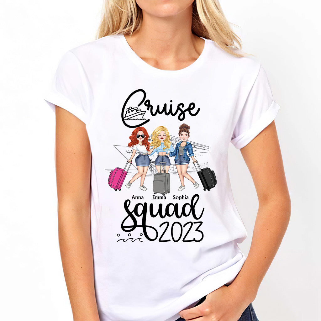 Cruise Squad - Cruising gift for friend, mom, sister, friend, daughter - Personalized T-shirt And Hoodie