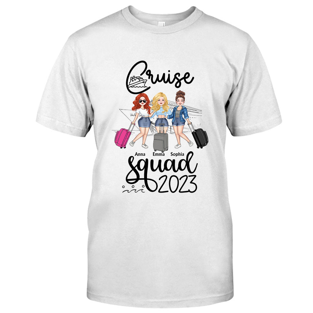 Cruise Squad - Cruising gift for friend, mom, sister, friend, daughter - Personalized T-shirt And Hoodie