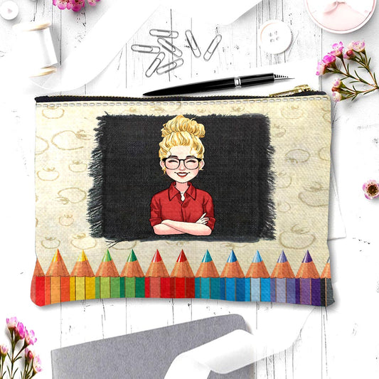 Personalisiertes Federmäppchen für Lehrer – Personalisierte Lehrertasche