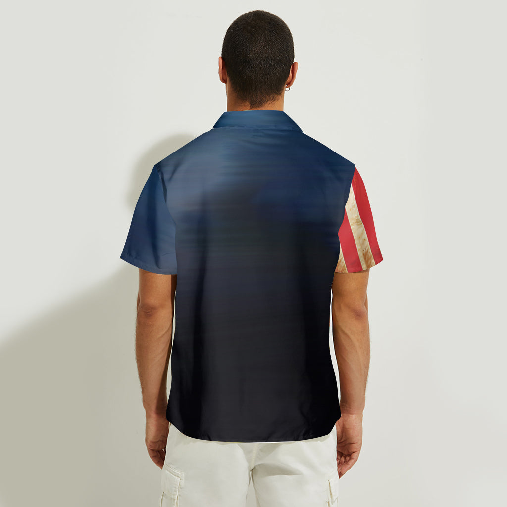 Echt cooler Papa – personalisiertes Hawaiihemd zum Angeln