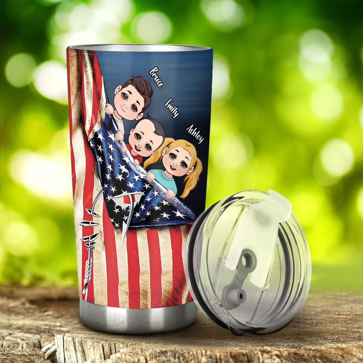 Reel Cool Dad – Personalisierter Angelbecher