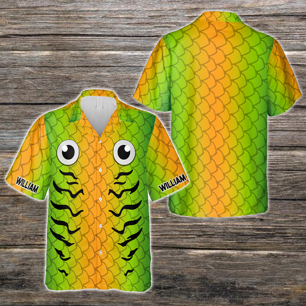 Love Fishing - Personalized Fishing Hawaiian Shirt