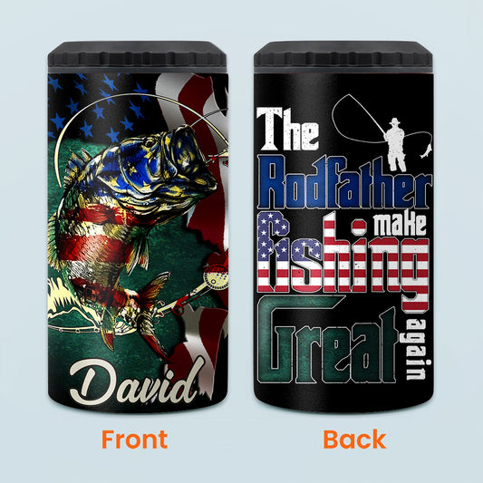 Reel Cool Dad Anglers – Personalisierte Angeldosen-Kühlbox