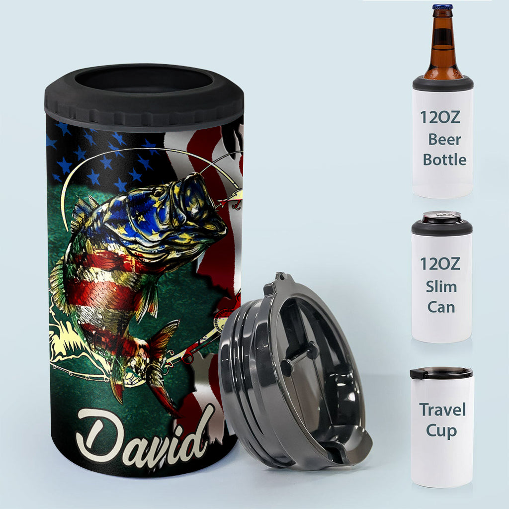 Reel Cool Dad Anglers – Personalisierte Angeldosen-Kühlbox