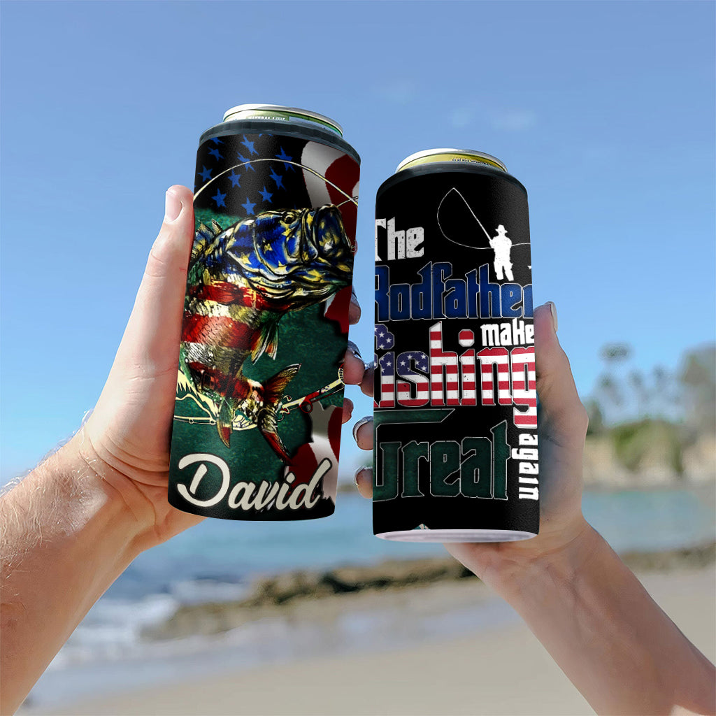 Reel Cool Dad Anglers – Personalisierte Angeldosen-Kühlbox