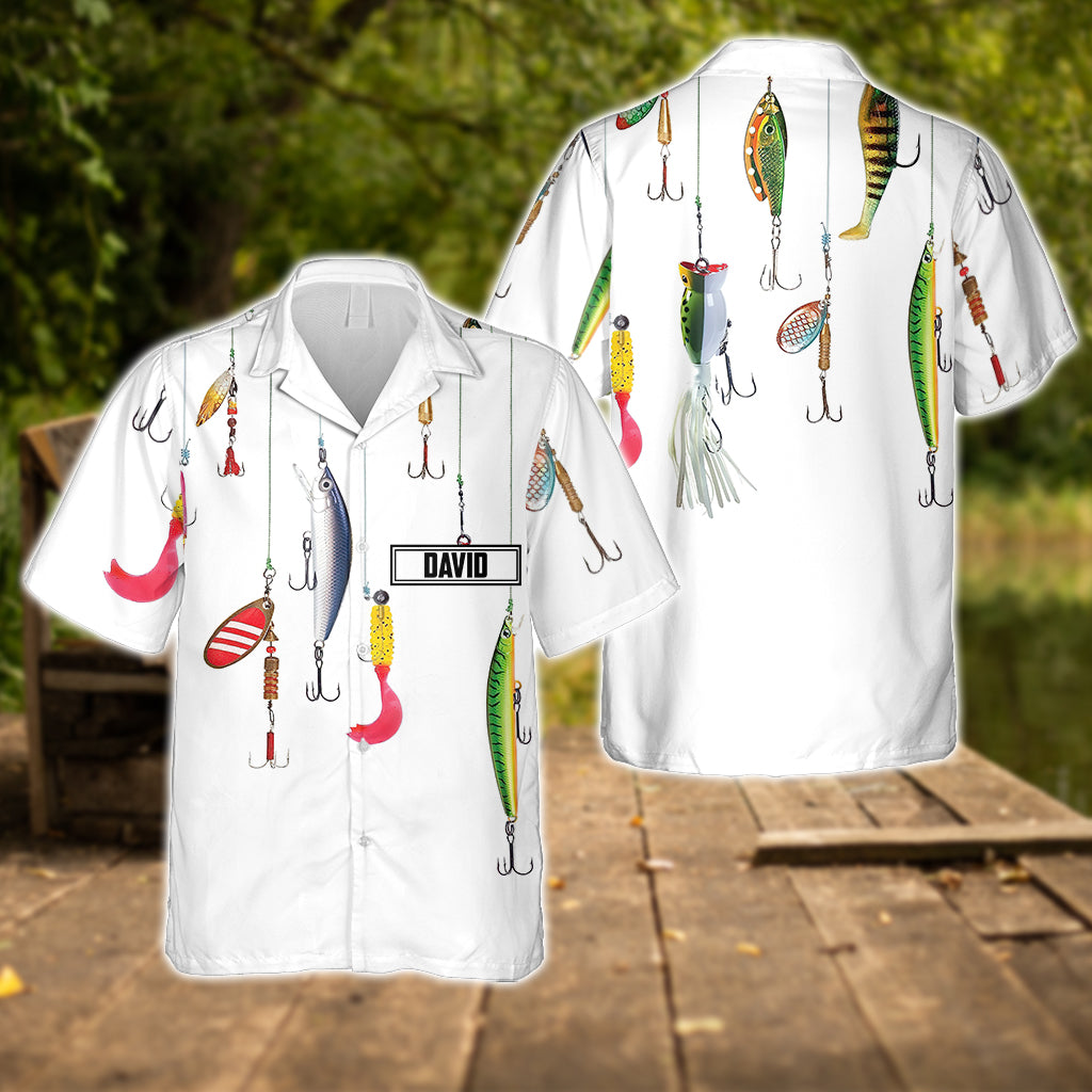 Tervis Angelköder – Personalisiertes Angel-Hawaiihemd