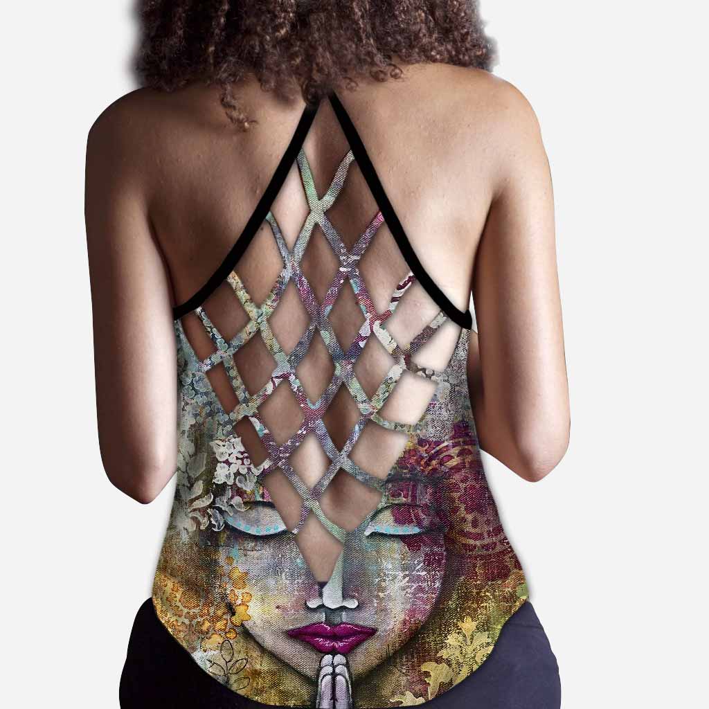 Namaste Cross Tank Top