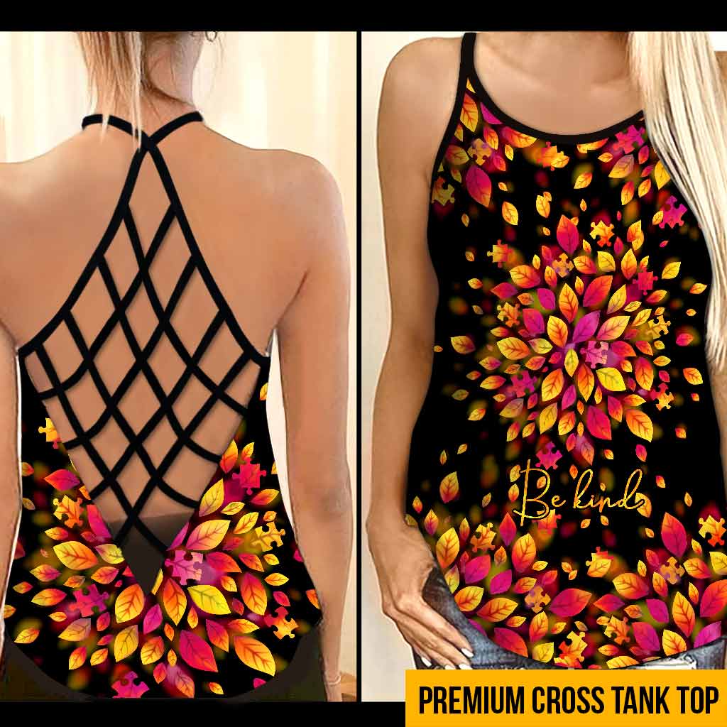 Sei freundlich – Tanktop mit Kreuz zur Sensibilisierung für Autismus