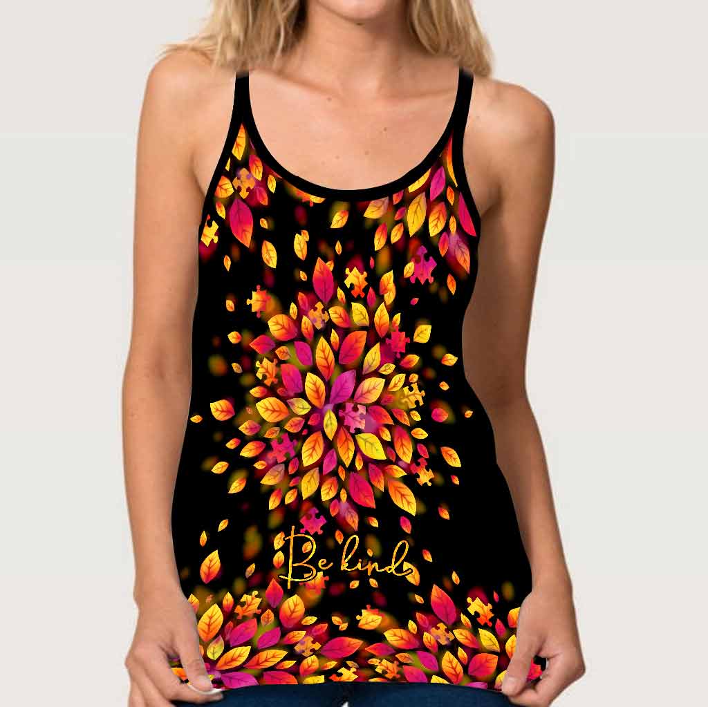 Sei freundlich – Tanktop mit Kreuz zur Sensibilisierung für Autismus