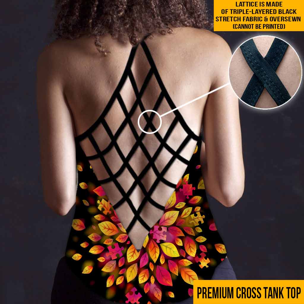 Sei freundlich – Tanktop mit Kreuz zur Sensibilisierung für Autismus