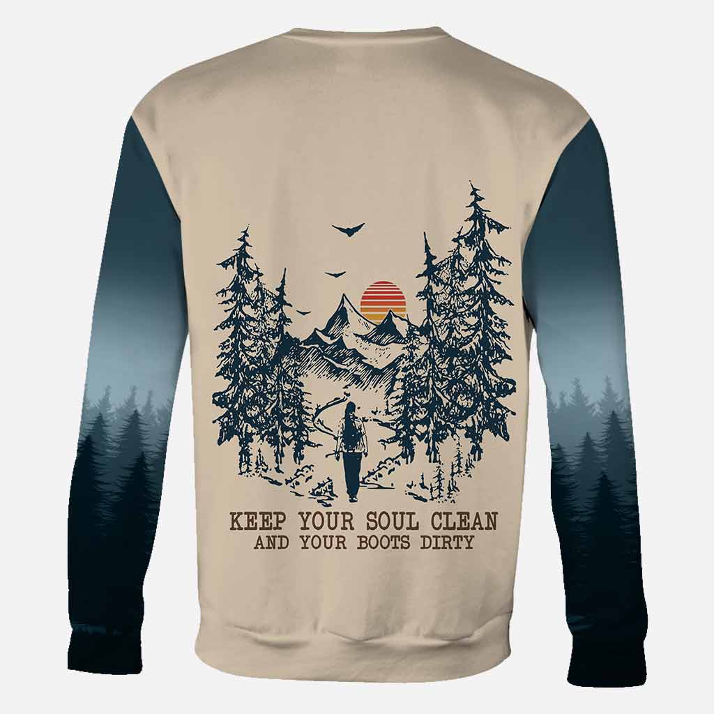 Whisper Words Of Wisdom - Hiking All Over T-shirt and Hoodie 112021