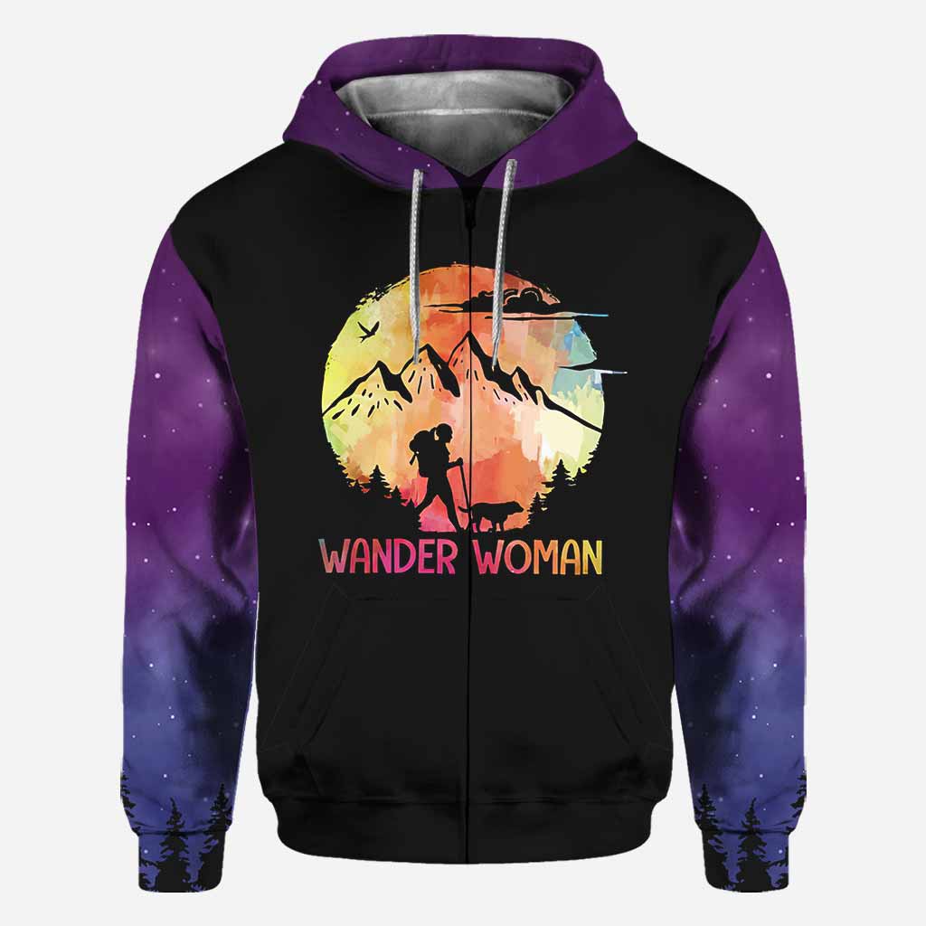 Und rein in den Wald gehe ich – Wander-T-Shirt und Hoodie 112021