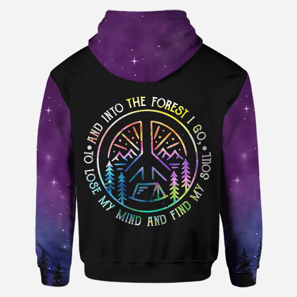 Und rein in den Wald gehe ich – Wander-T-Shirt und Hoodie 112021