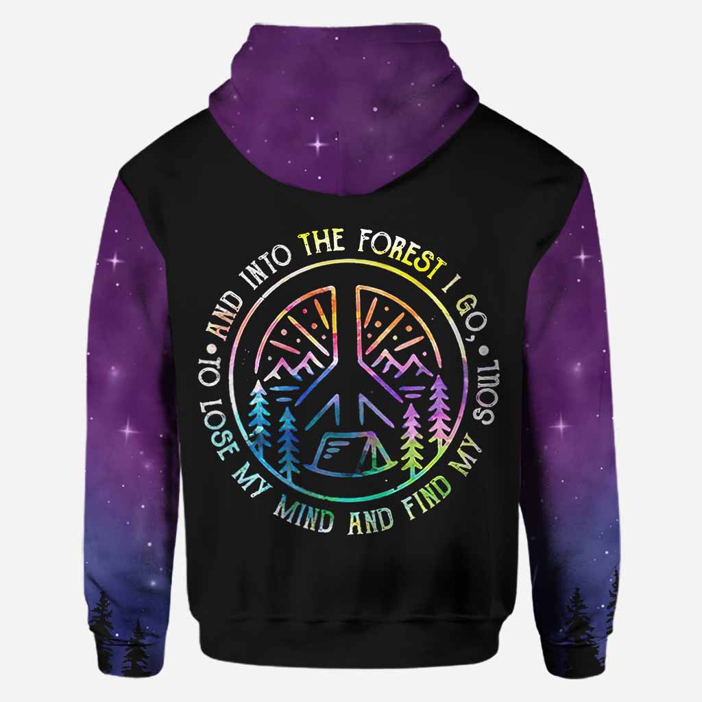 Und rein in den Wald gehe ich – Wander-T-Shirt und Hoodie 112021