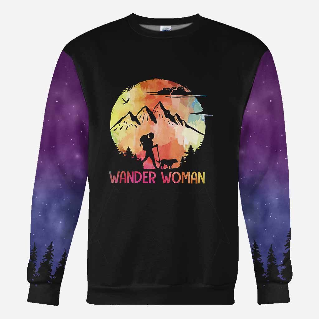 Und rein in den Wald gehe ich – Wander-T-Shirt und Hoodie 112021