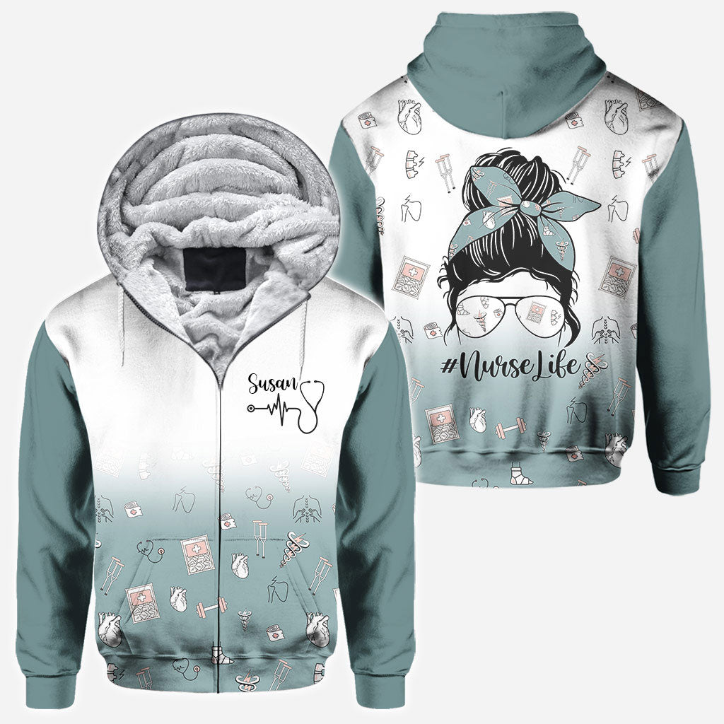 Nurse Jacket - Personalized Nurse All Over Shirt