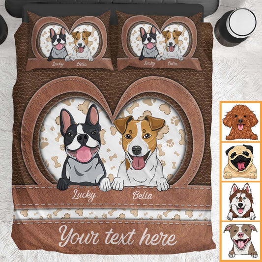 Personalisiertes Hundebett-Set für Hundeliebhaber