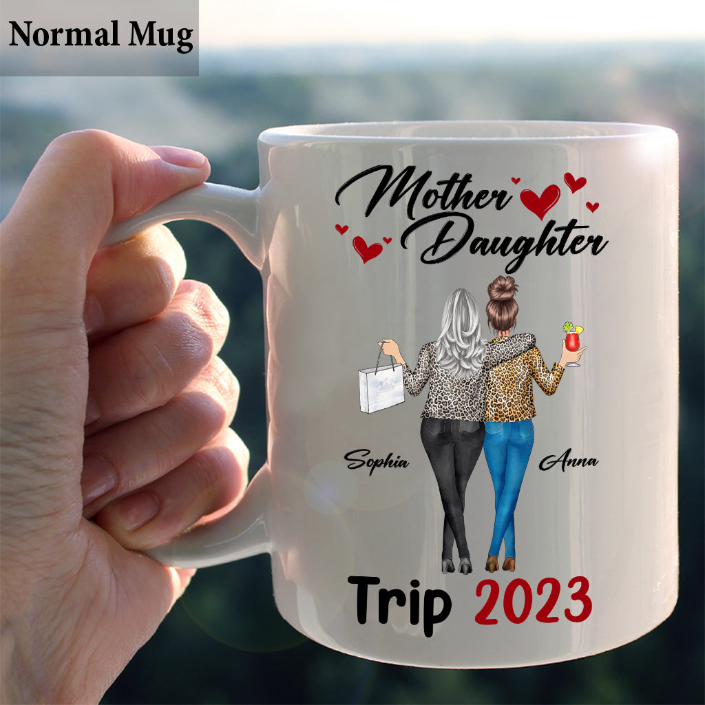 Mutter-Tochter-Reise – personalisierter Mutterbecher