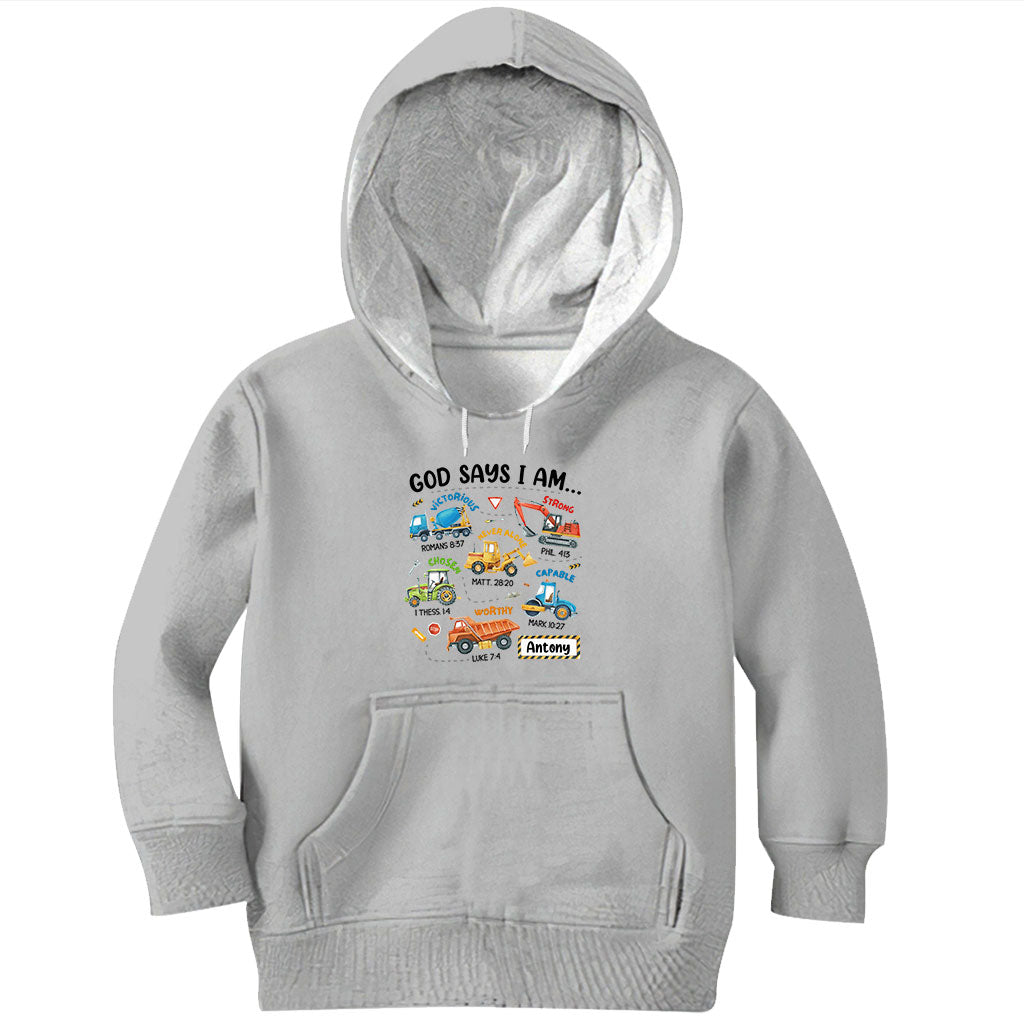 Gott sagt, ich bin es – personalisiertes Kinder-T-Shirt