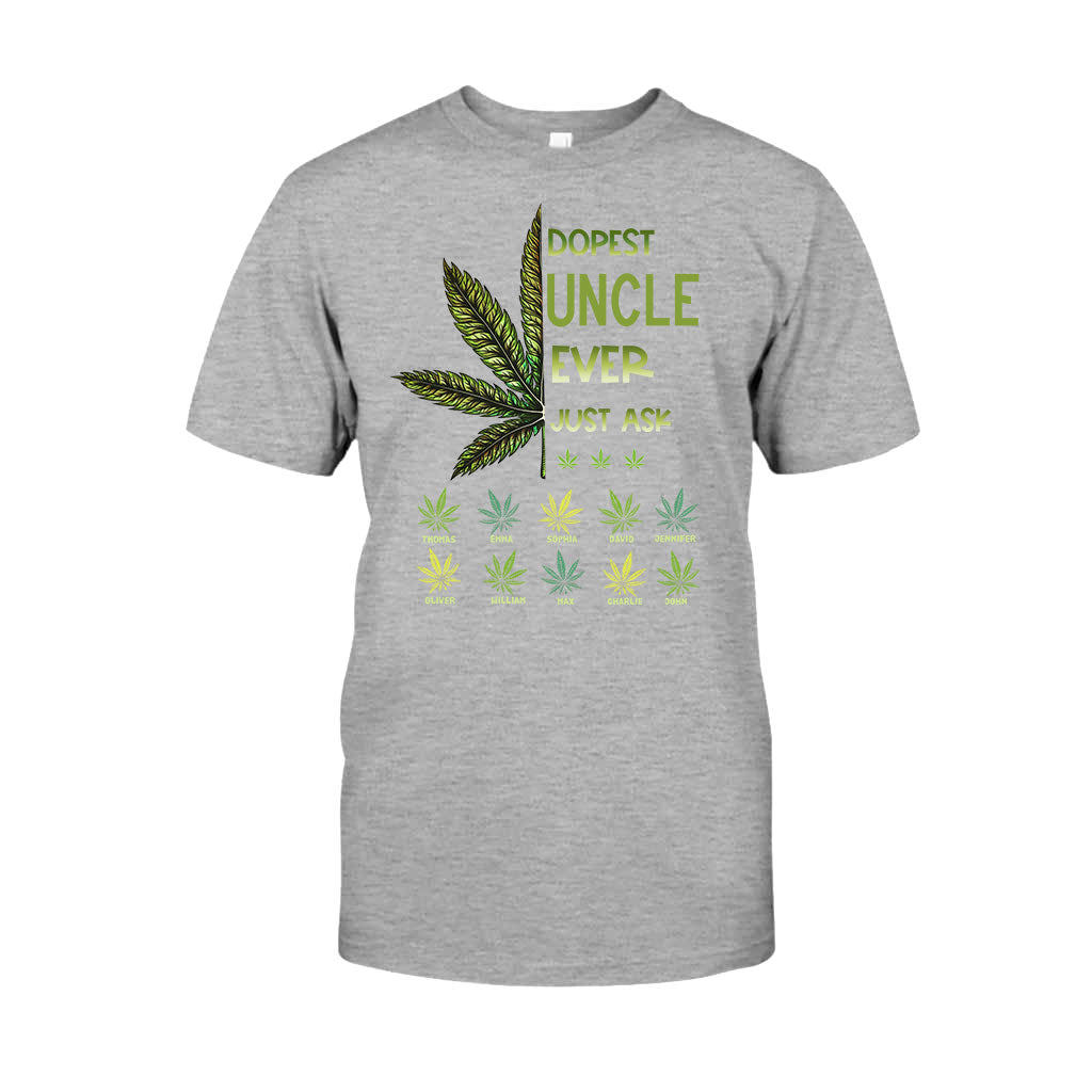 Der coolste Papa aller Zeiten – Geschenk für Papa, Oma, Opa, Mama, Onkel, Tante, Bruder, Schwester – Personalisiertes T-Shirt und Hoodie