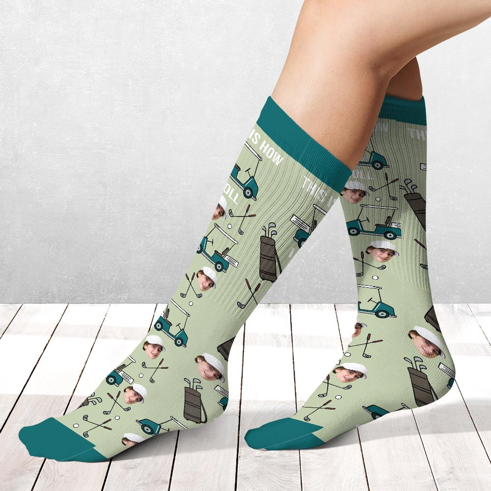 So mache ich das – personalisierte Golfsocken