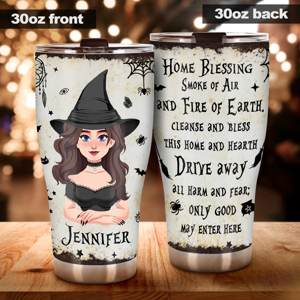 Home Blessing - Personalized Witch Tumbler