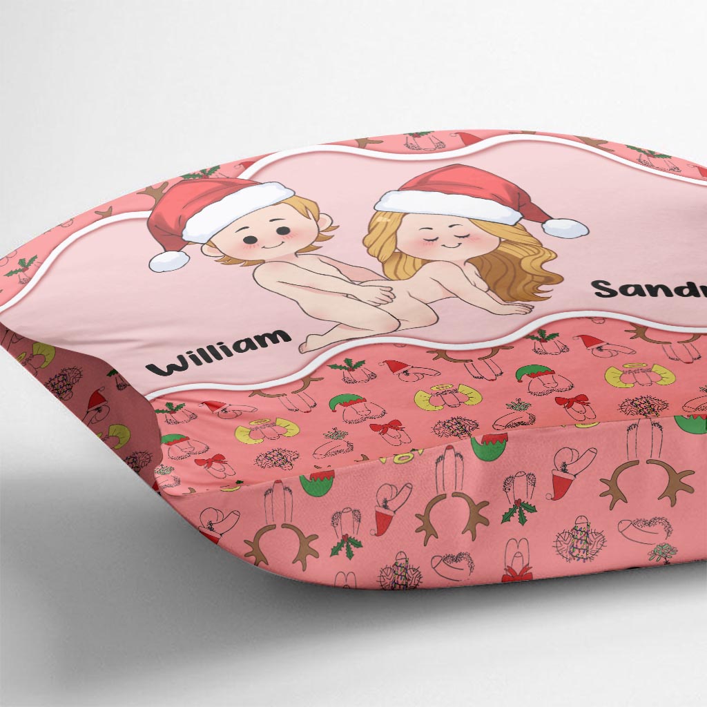 Alles, was ich mir zu Weihnachten wünsche – Personalisiertes Pärchenkissen