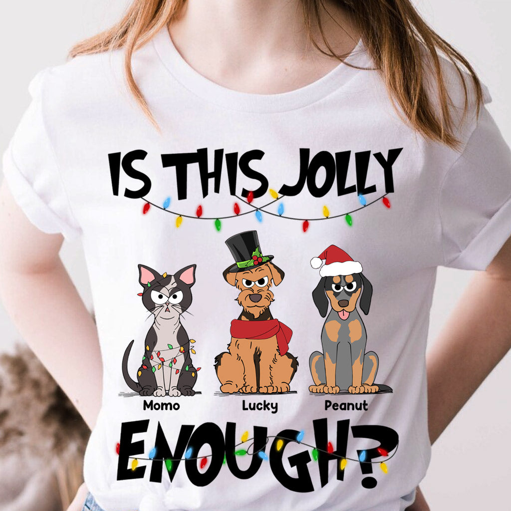 Ist das lustig genug? - Personalisiertes Hunde-T-Shirt und Hoodie