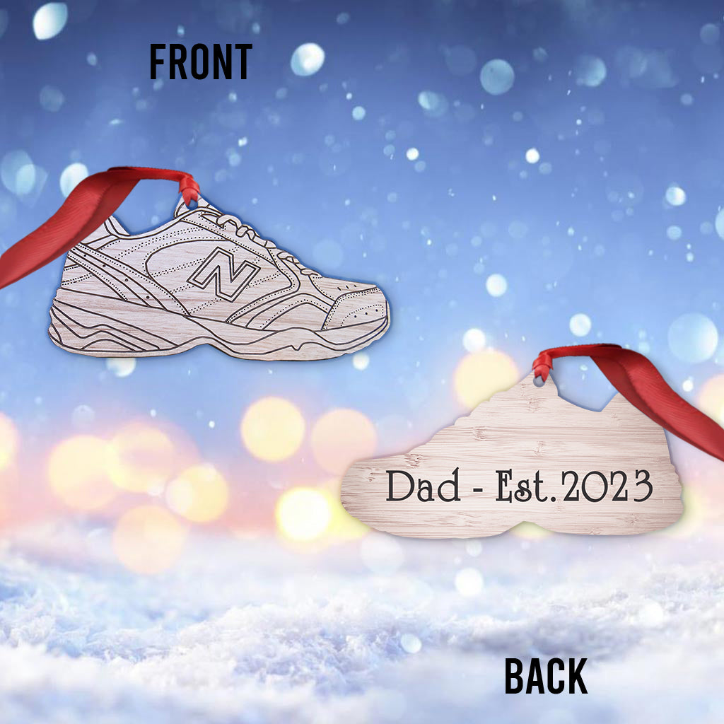 Papa-Schuhe – Geschenk für Papa – Personalisierter Schmuck