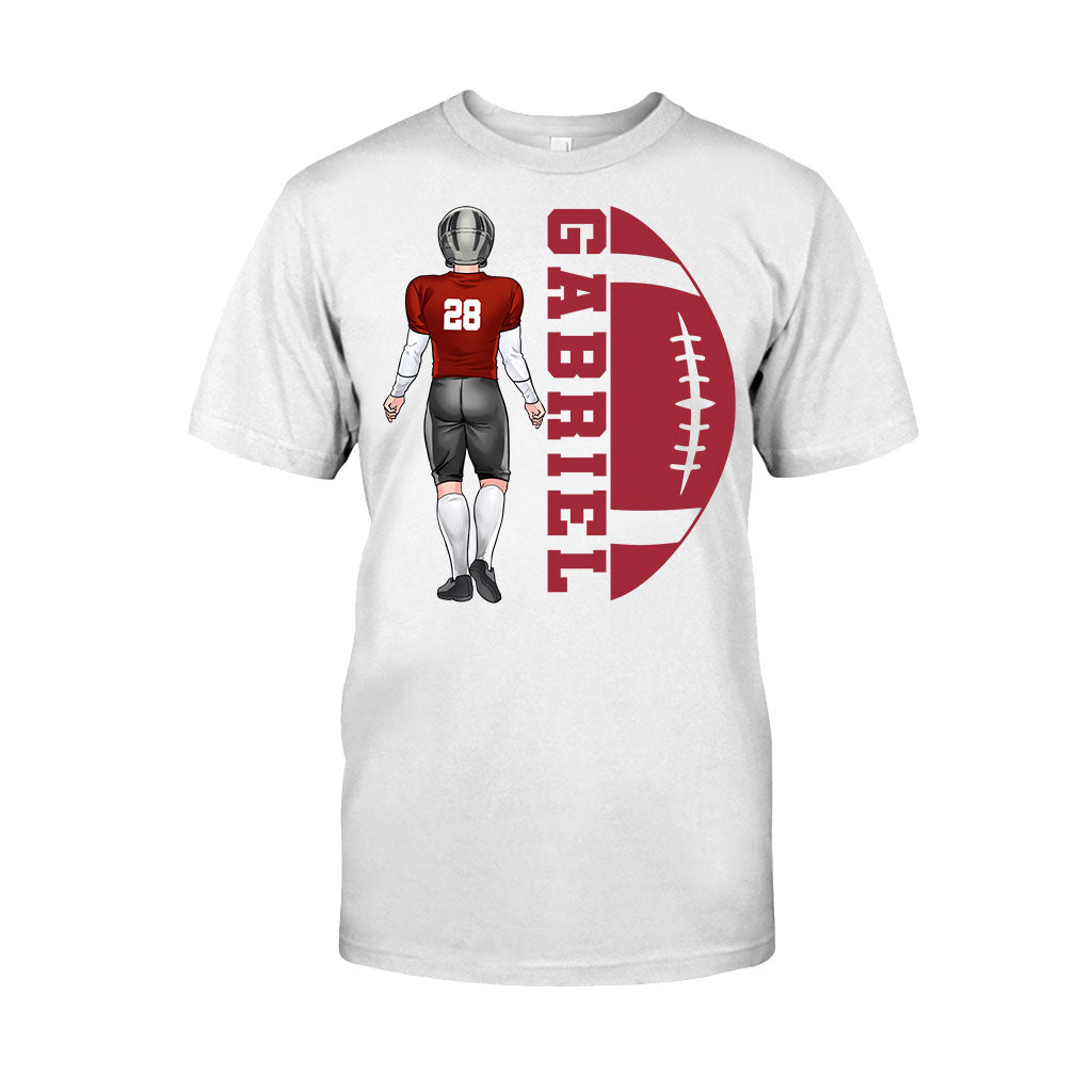 Fußballfan – Personalisiertes Fußball-T-Shirt und Hoodie
