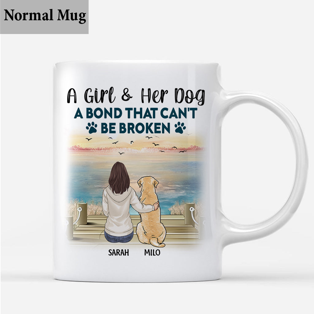 Eine unzerbrechliche Bindung – personalisierte Hunde-Tasse