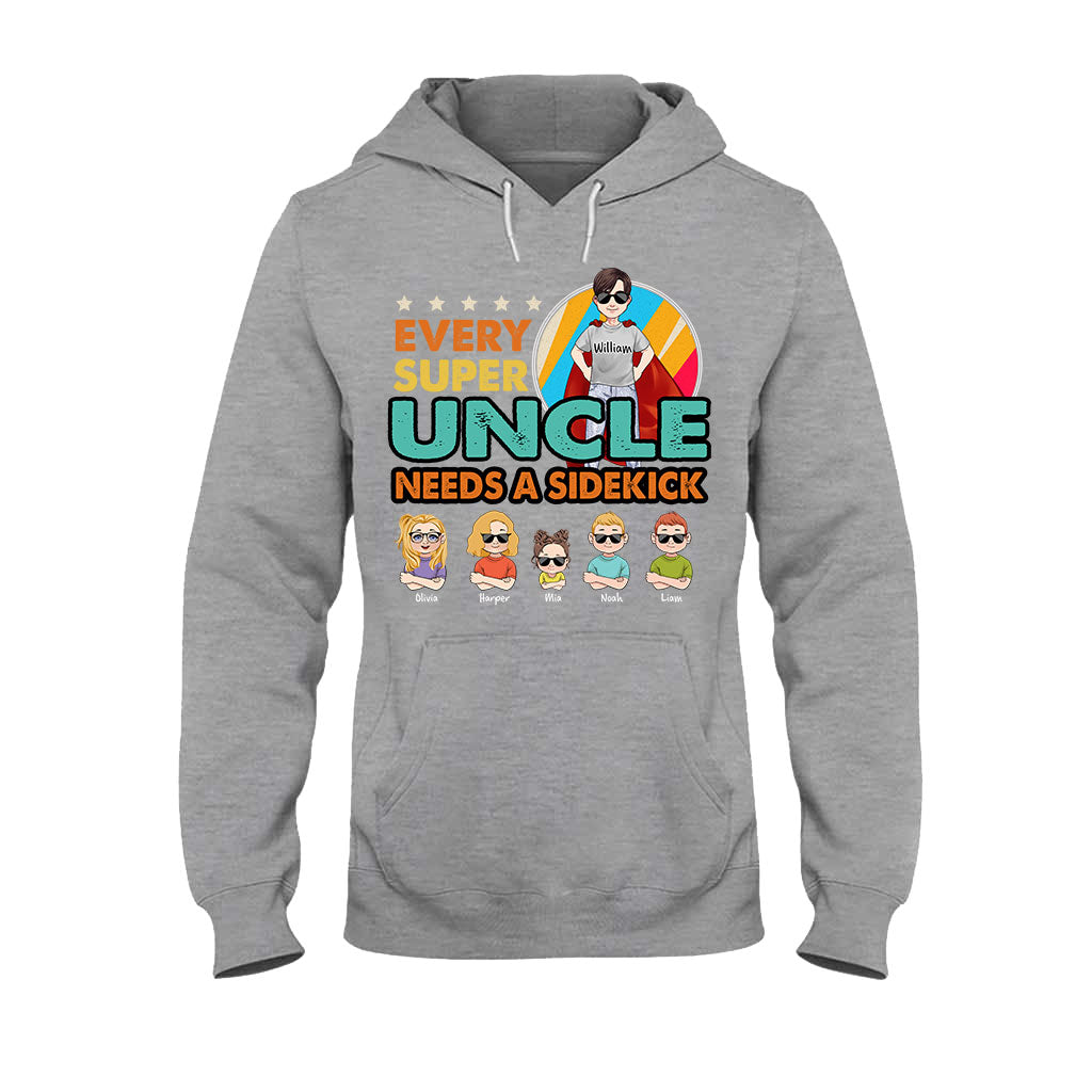 Super-Papa, Superheld – Geschenk für Papa, Opa, Onkel, Bruder – Personalisiertes T-Shirt und Hoodie