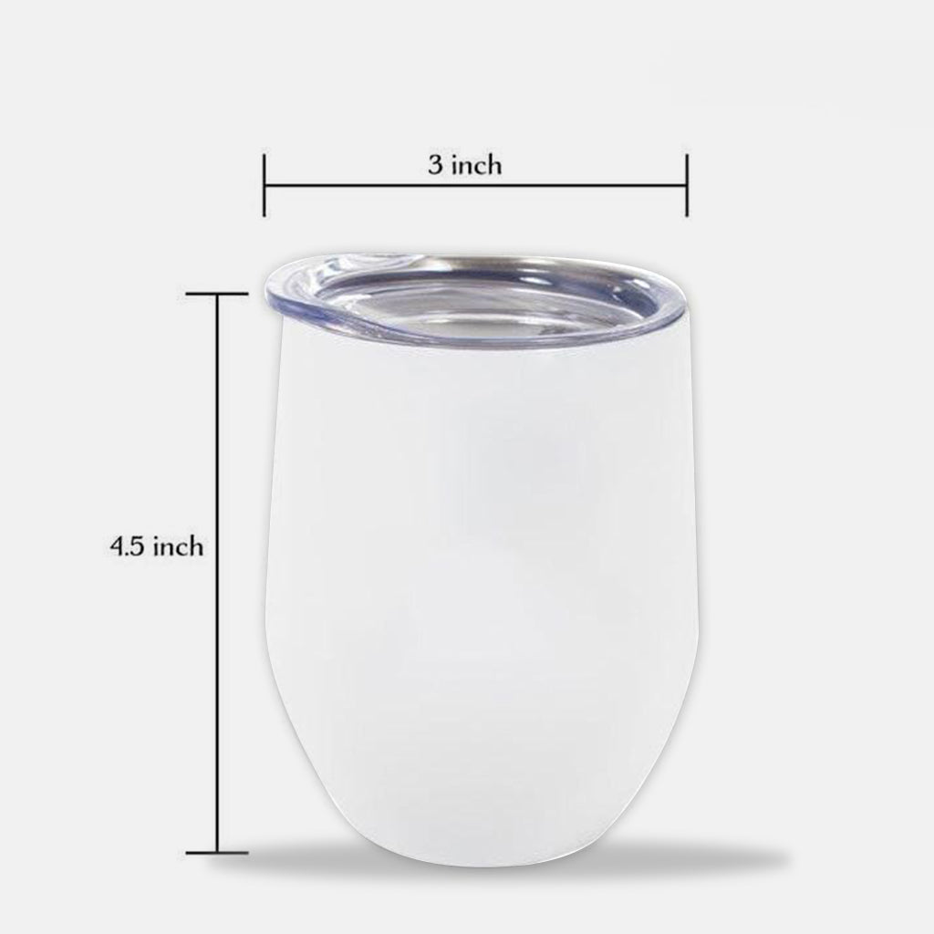 Just A Girl Who Loves Horses - Personalized Horse Wine Tumbler