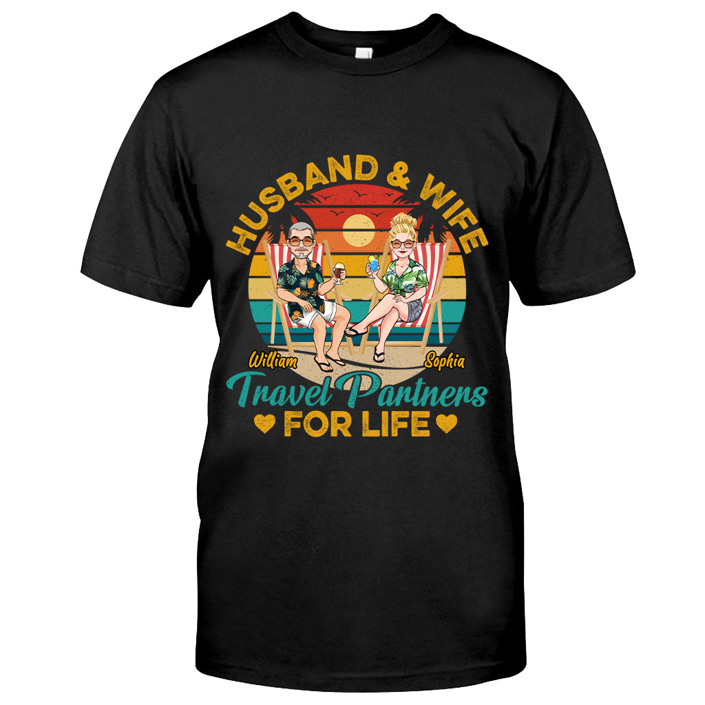 Travel Partners For Life - Personalized Travelling T-shirt & Hoodie