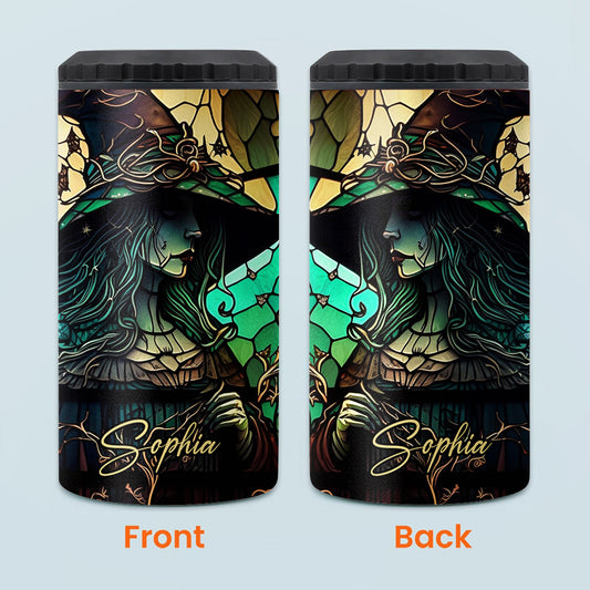 Mysteriöse Hexe – Personalisierter Hexen-Dosenkühler