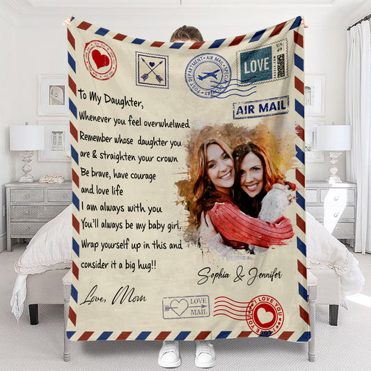 Ich bin immer bei dir – Personalisierte Tochterdecke