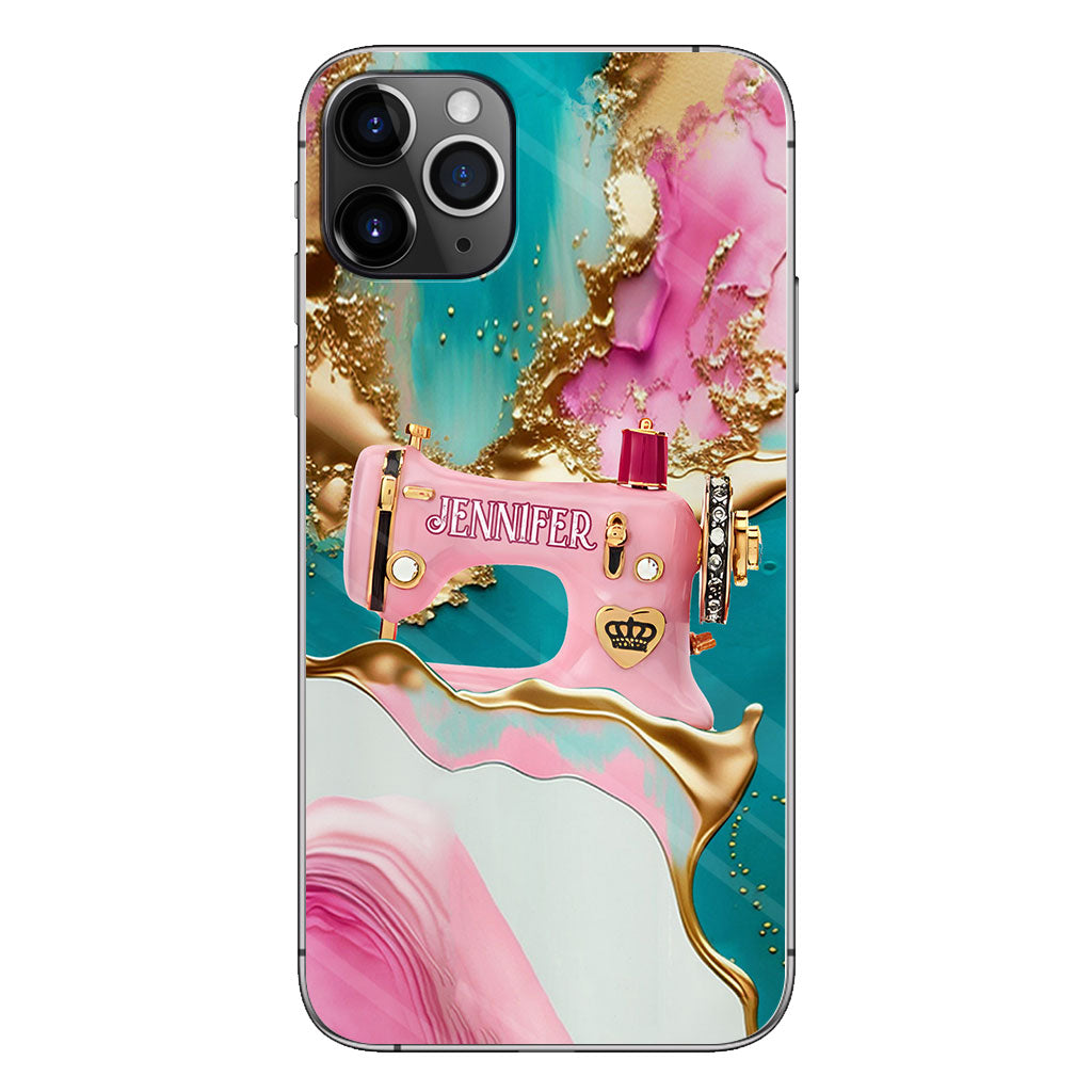 Love Sewing - Personalized Sewing Phone Case