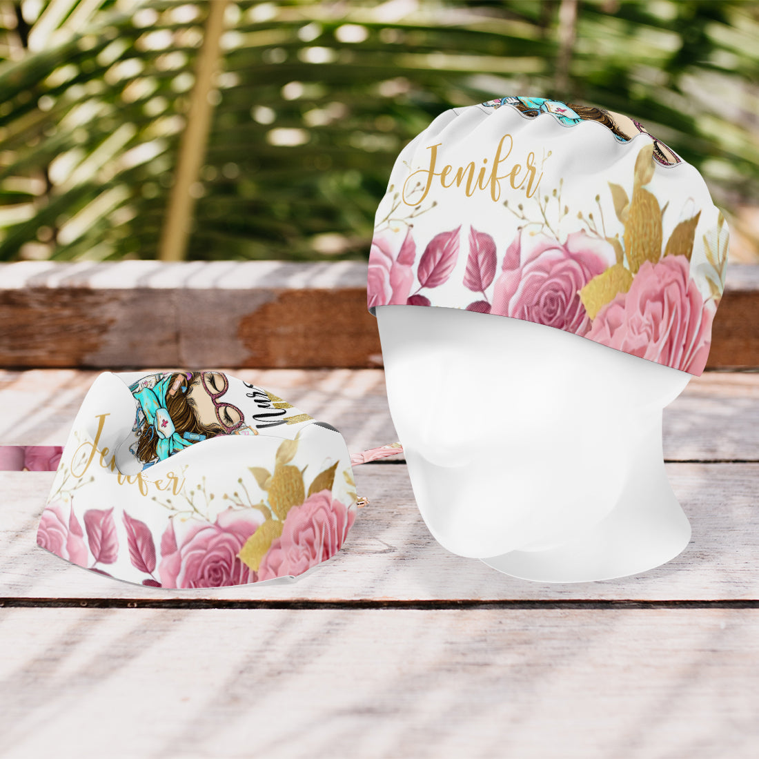 Nurse Life – Personalisierte OP-Haube für Pflegekräfte