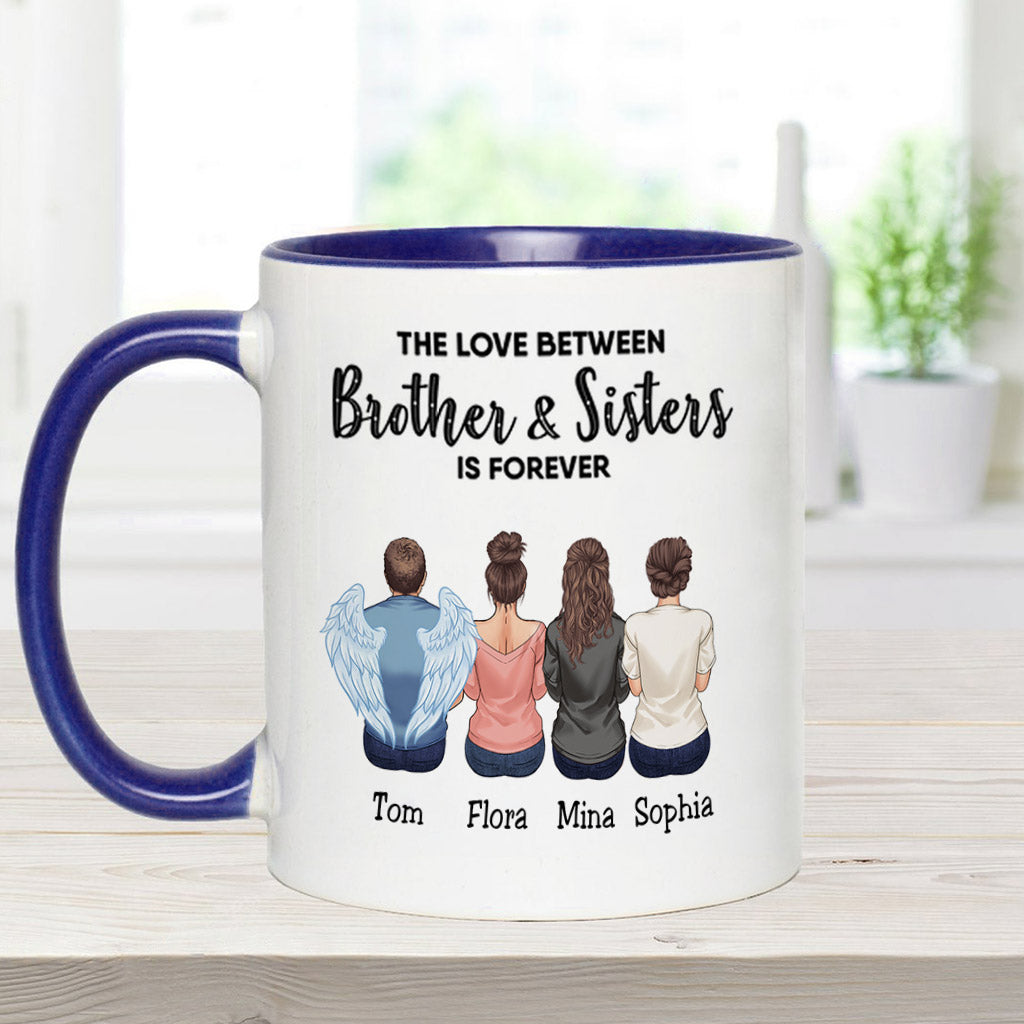 Family Is Forever - Personalized Family Accent Mug
