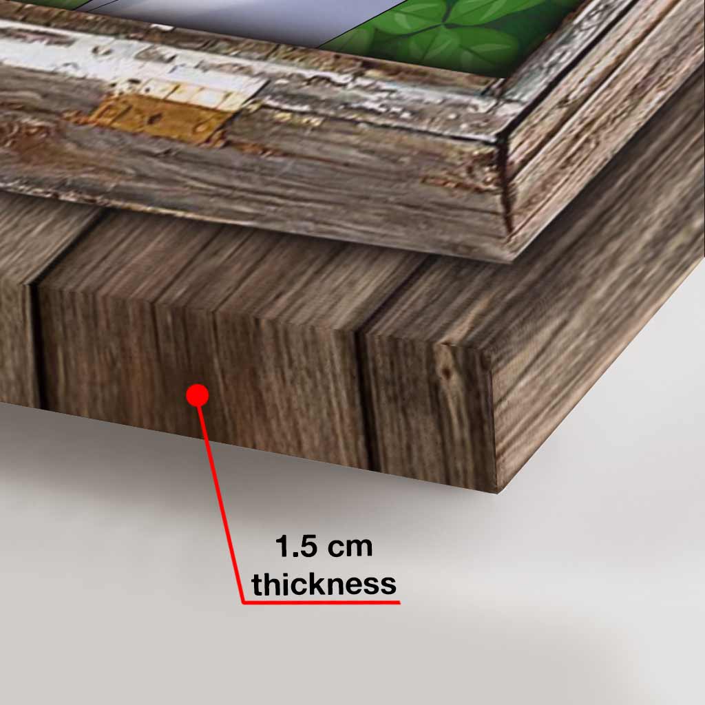 Zuhause ist, wo immer ich mit dir bin – Personalisiertes Poster für Paare