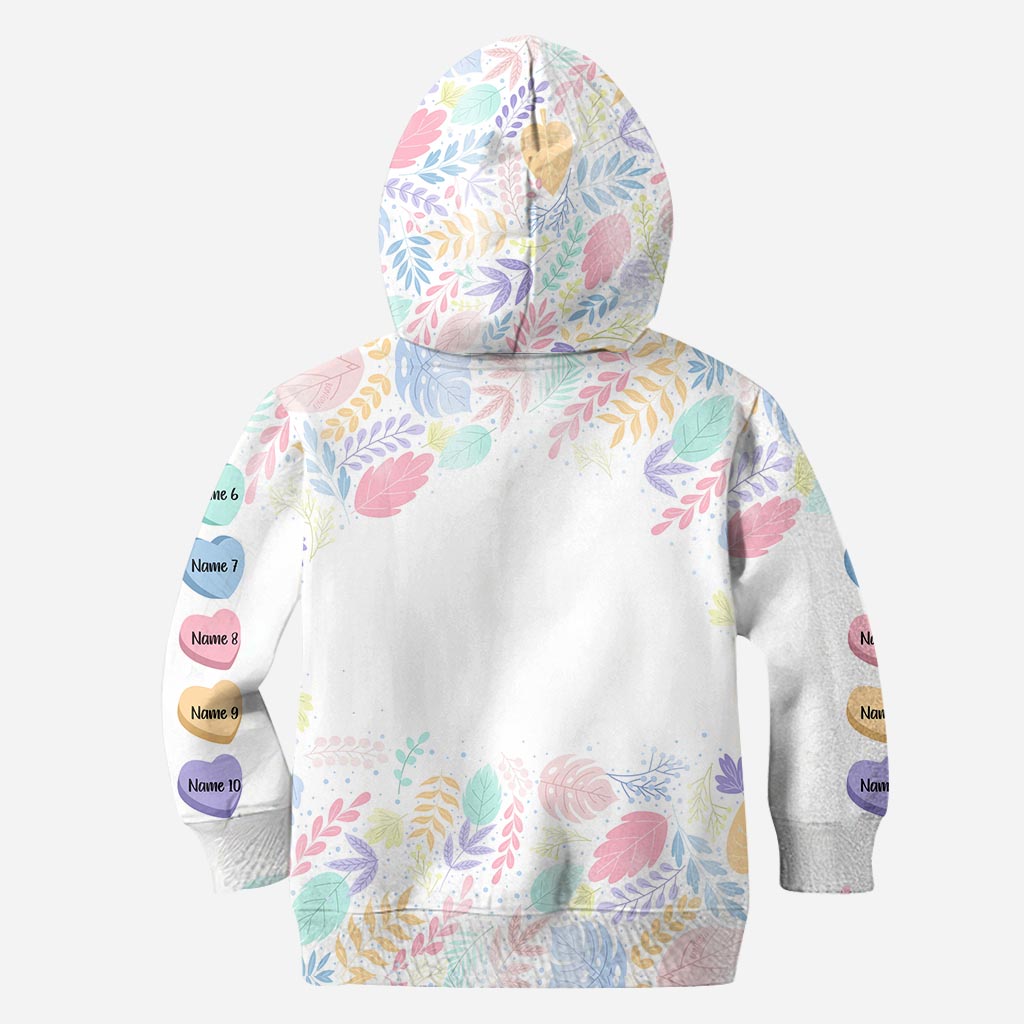 Diese Mama trägt ihr Herz auf der Zunge – personalisierter Muttertags-Hoodie und Leggings