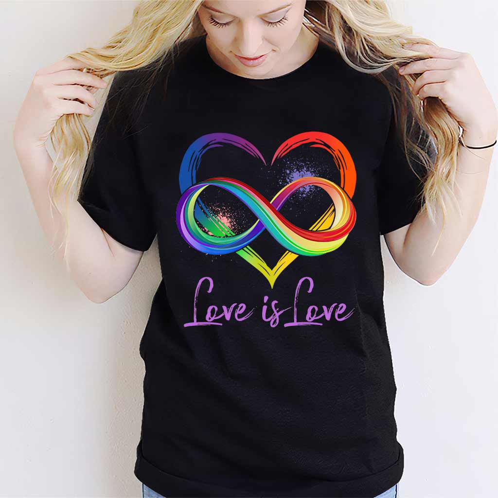 Liebe ist Liebe – Personalisiertes T-Shirt und Hoodie zur Unterstützung der LGBTQ+-Community