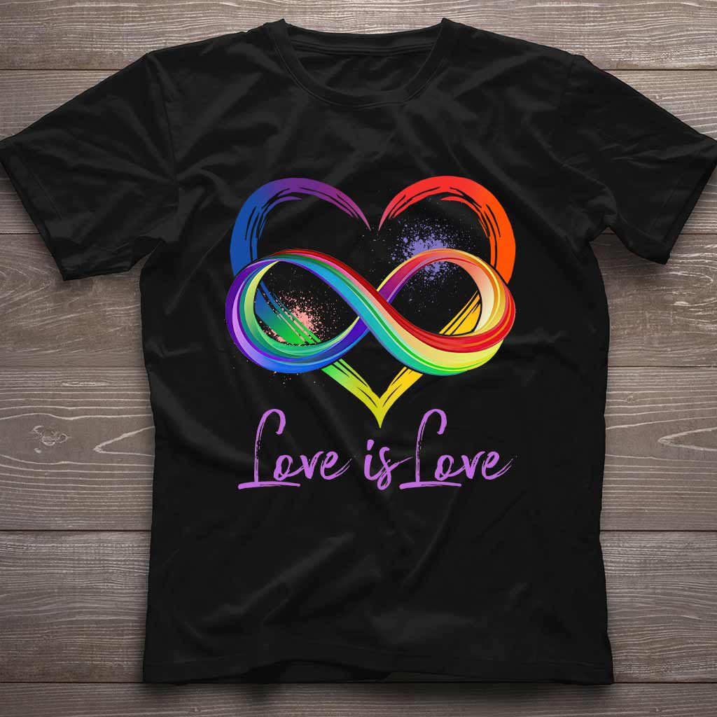 Liebe ist Liebe – Personalisiertes T-Shirt und Hoodie zur Unterstützung der LGBTQ+-Community
