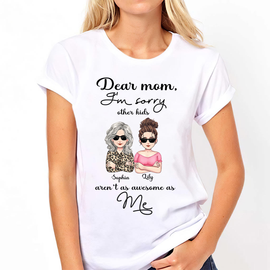 Liebe Mama – Personalisiertes Mutter-T-Shirt und Hoodie