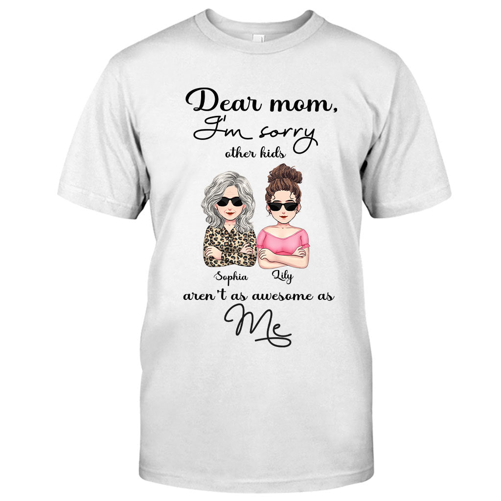Liebe Mama – Personalisiertes Mutter-T-Shirt und Hoodie