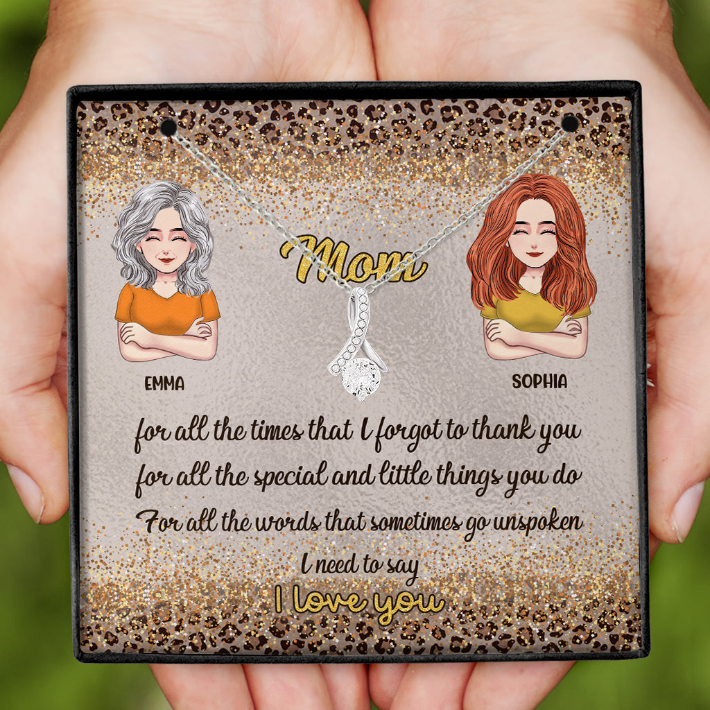 Ich liebe dich – Personalisierte Muttertagskette 