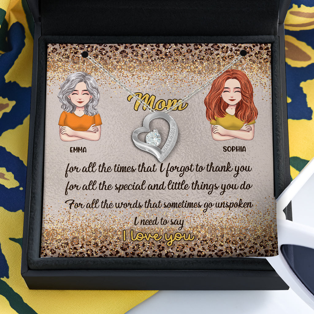 Ich liebe dich – Personalisierte Muttertagskette 