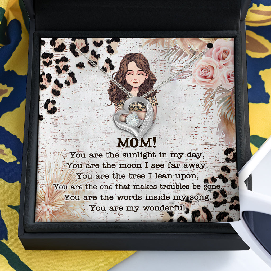I Love You - Personalized Mother's day Mother Necklace